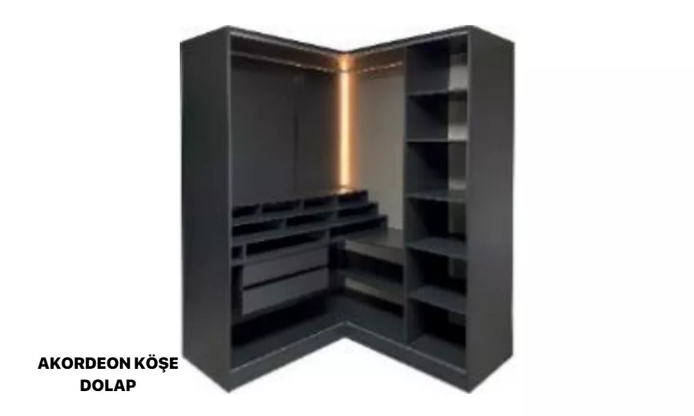 Bronze-Bronze Antrasit Köşe Modül