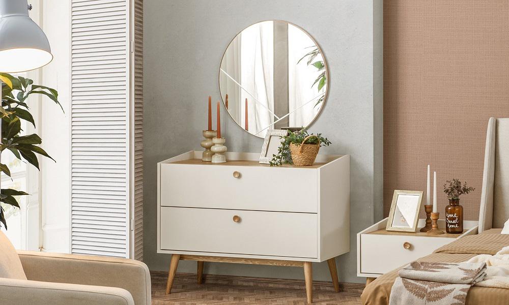 Lancelot-Lancelot Aynalı Şifonyer