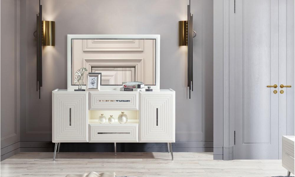 Gökçe-Gökçe Şifonyer ( Aynalı )