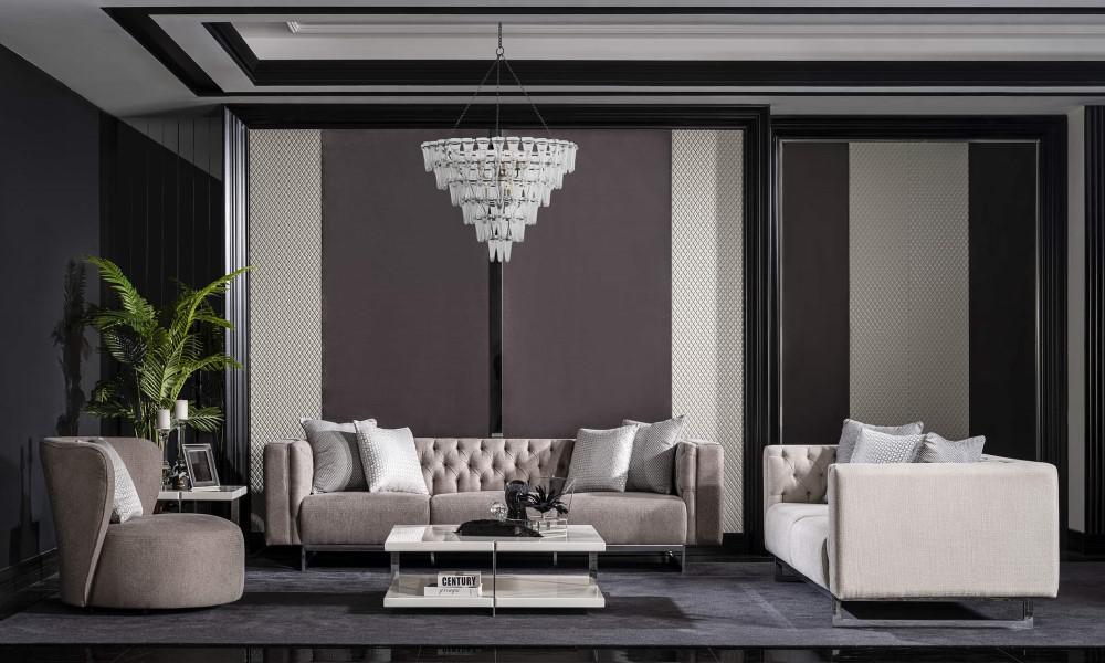 Parma-Parma 3'lü Koltuk